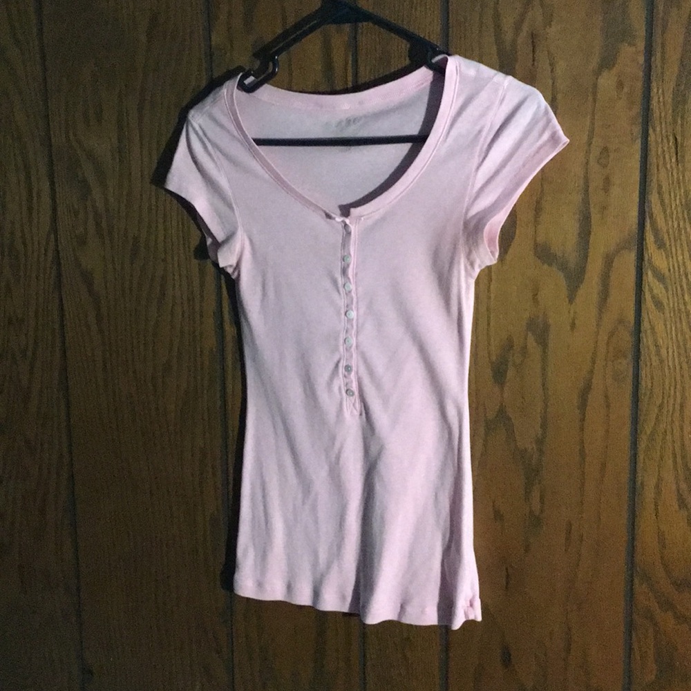 Pink tee